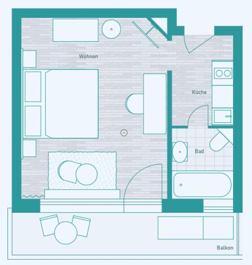 Livingroom Mathildenhoehe ดาร์มชตัดต์ ภายนอก รูปภาพ